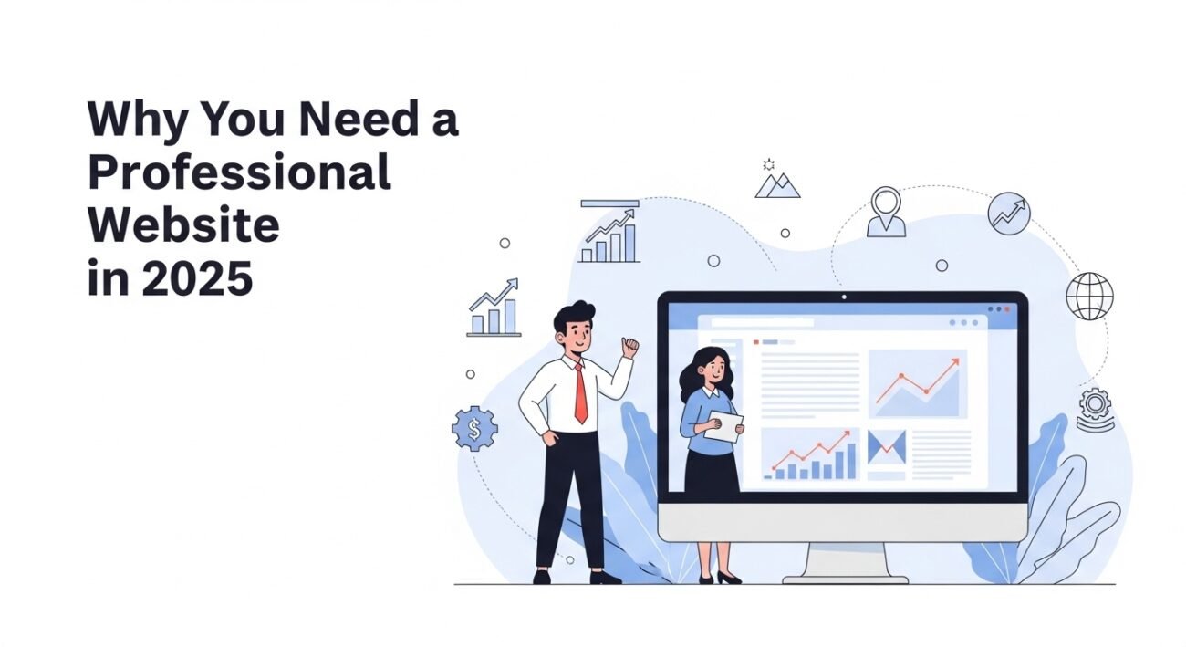 Why Creating a Professional Website in 2025 Is Important