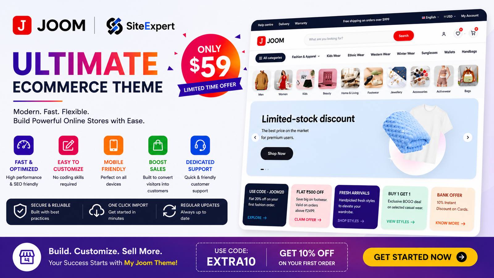 JOOM Theme - High Converting WooCommerce Theme
